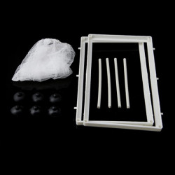 Fish Nursery for Aquarium Fry Breeding Net Hatchery Incubator with Suction Cup