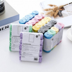 5 Rolls Trash Pouch Écologique Résistant à la déchirure Pe Étanche Poubelle Épaissie Pouch Pour La Maison