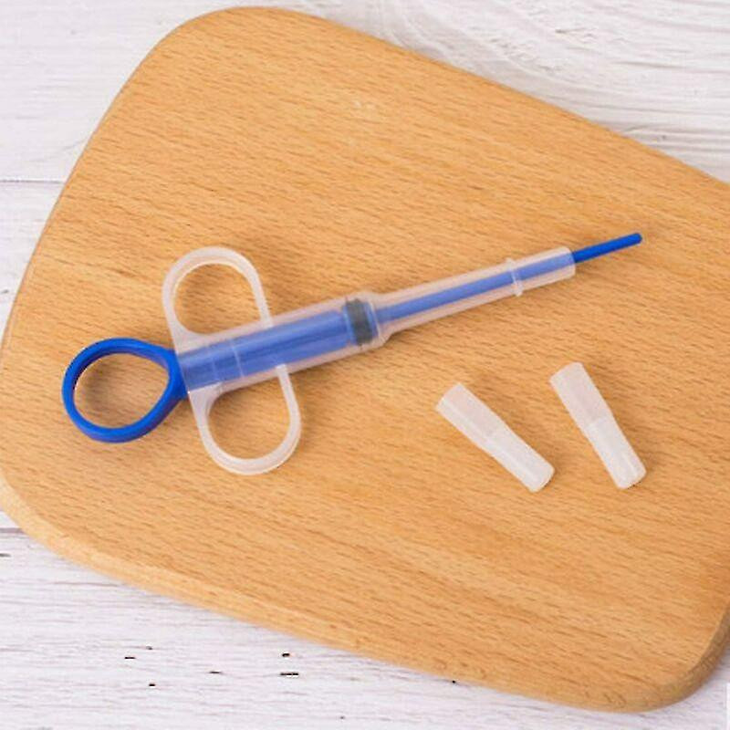 Pet Medicine Dispenser with 2 Soft Silicone Tips Feeding Kit for Dogs Cats Baby Animals