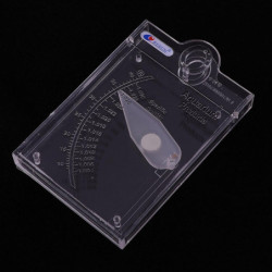 Accurate Automatic Hydrometer Salt Water Salinity Meter Salinimeter for Fish Tank (Square Type)