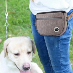 Puppy Treat Pouch avec laisse Portable Pet Reward Pouch pour l’entraînement d’agilité du chien Puppy Treat Pouch avec laisse Portable Pet Reward Pouch pour l’entraînement d’agilité du chien