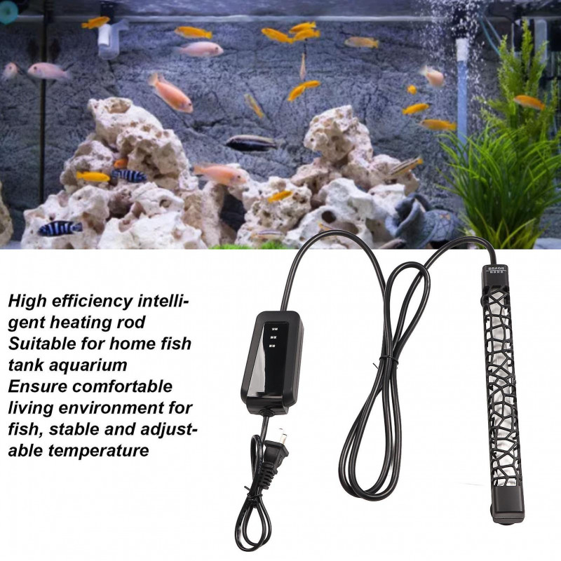 Aquarium Heating Rod Professional Sound Alarm Intelligent Frequency Conversion Fish Tank Heater