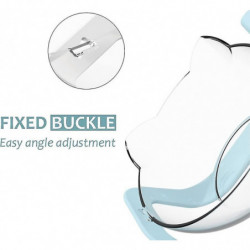 Gamelle Pour Chat Plateforme Incline 15 , Anti-dversement Rglable, Bol Pour Nourriture Et Eau Pour Chats Et Chiens [...]