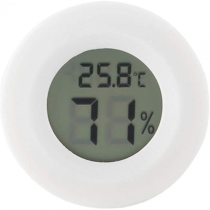 Temperature Humidity Meter for Reptile Temperature and Humidity Monitor with Large LCD Display