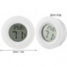 Temperature Humidity Meter for Reptile Temperature and Humidity Monitor with Large LCD Display