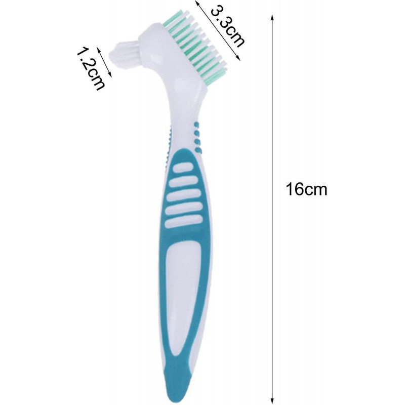 2 Sets Of Acsergery Toothbrush Denture Covers, Double-headed Toothbrush Covers, Denture