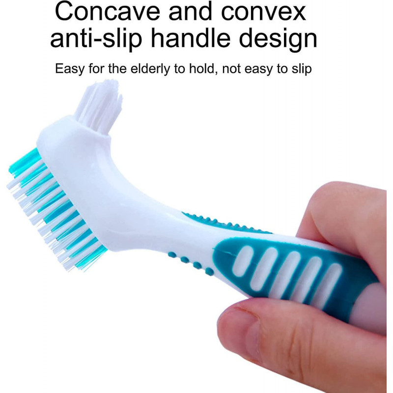 2 Sets Of Acsergery Toothbrush Denture Covers, Double-headed Toothbrush Covers, Denture