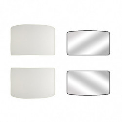 Toit de voiture segmenté Écran solaire dédié Pare-soleil Isolation thermique pour Tesla Model3 / y