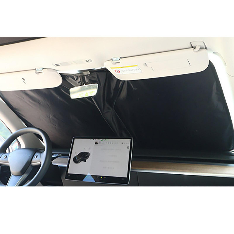 Toit de voiture segmenté Écran solaire dédié Pare-soleil Isolation thermique pour Tesla Model3 / y