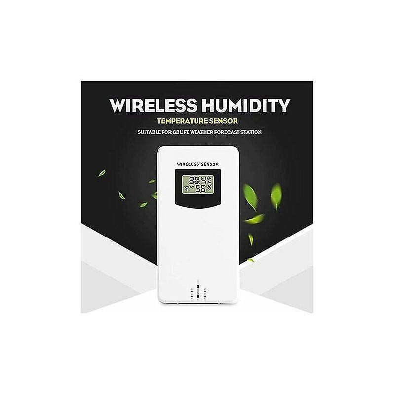 Weather Station Accessories, Wireless Sensor Probe Temperature Monitor Outdoor Replacement Sensor
