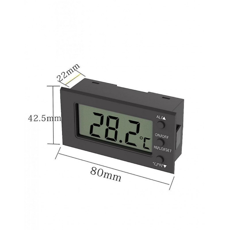 Multifunctional Embedded Digital Thermometer With A Temperature Range Of -50~300 Degrees Celsius, Aquarium [...]