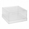 Durable Acrylic Pet Reptiles Worm Lizards Breeding Box Clear Tanks M
