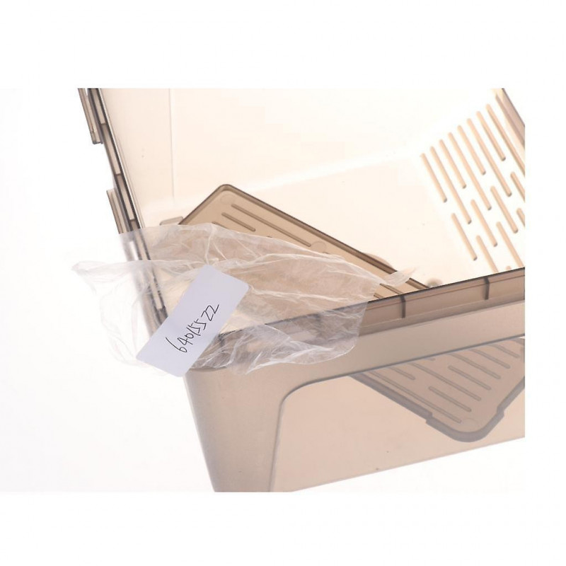 Reptile Turtle Tank Terrarium Aquarium With Ramp Platform Transparent Black