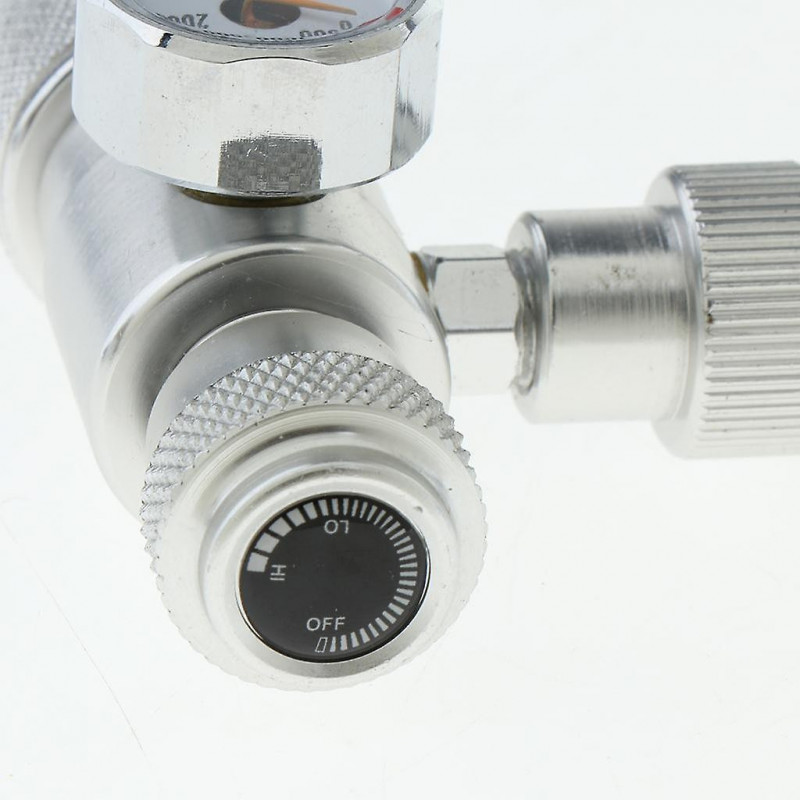 Aquarium Tank Co2 Regulator Emitter System Accurate Easy Adjust Flow Meter