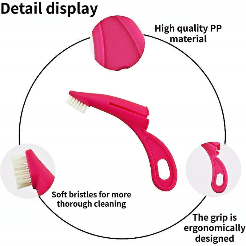 4pcs Dog Toothbrush Kit de brossage de dents de chien Brosse à dents de chat Taille réglable Finger Cot Pet Finger [...]