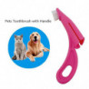 4pcs Dog Toothbrush Kit de brossage de dents de chien Brosse à dents de chat Taille réglable Finger Cot Pet Finger [...]