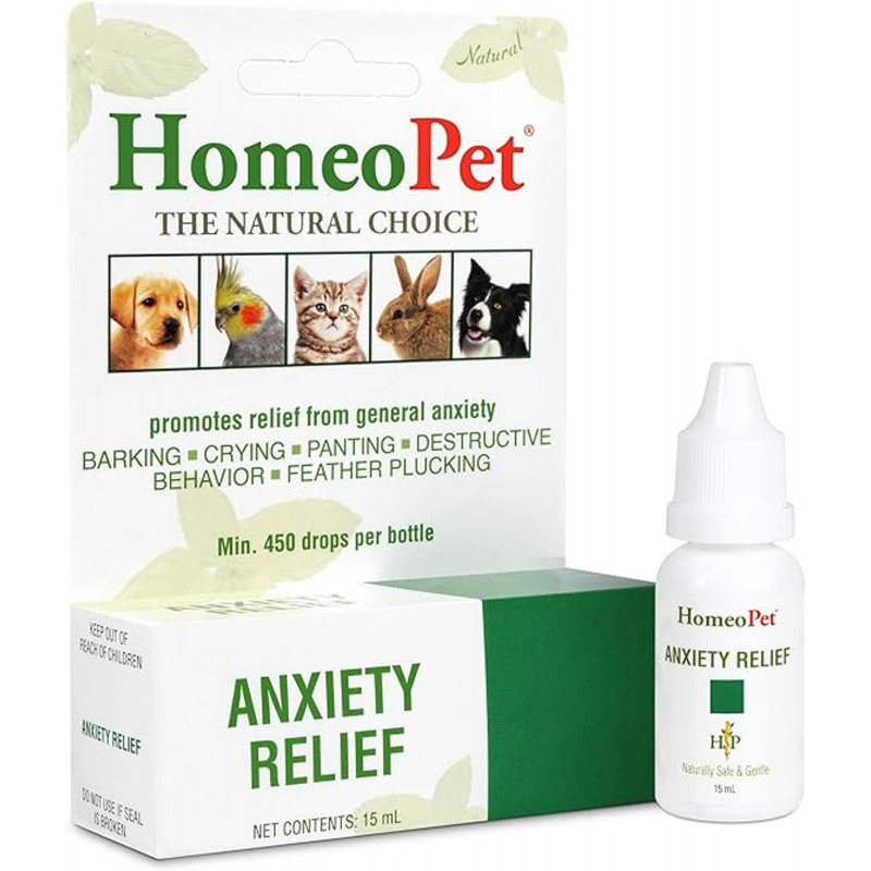 HomeoPet Chien Soulagement de l’Anxiété 15ml