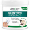 Vet's Best Clean Teeth Finger Pads pour chiens 50 Fingers pads