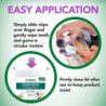 Vet's Best Clean Teeth Finger Pads pour chiens 50 Fingers pads