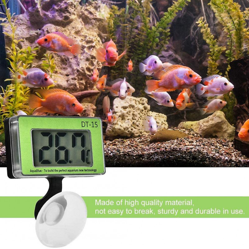 Thermomètre d’aquarium Submersible Fish Tank Température Thermomètre Lcd Digital Waterproof Thermomete