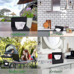 Lingettes humides Boîte de rangement Lingettes Distributeur Porte-tissu Boîte de stockage Étui