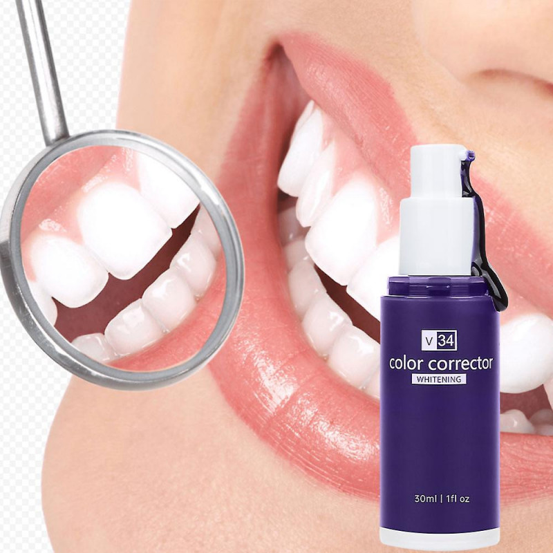 Presse Tooth Whitening Cottector Bottle Refreshing Breath Teeth Cleaner For Women Men