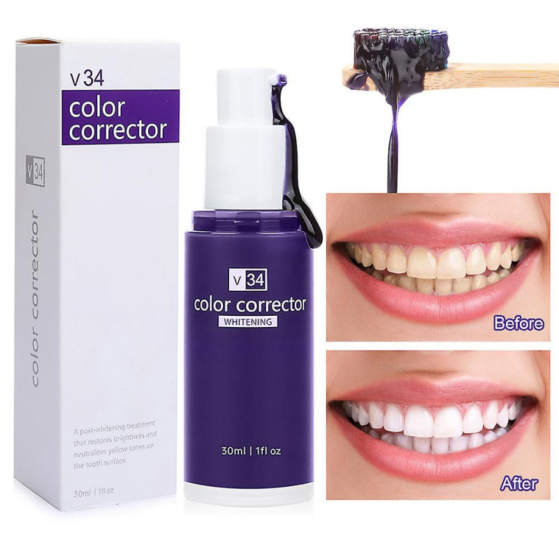 Presse Tooth Whitening Cottector Bottle Refreshing Breath Teeth Cleaner For Women Men