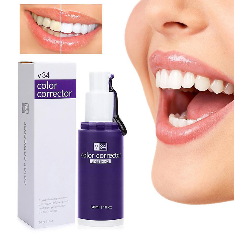 Presse Tooth Whitening Cottector Bottle Refreshing Breath Teeth Cleaner For Women Men