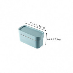 2pcs Plastic Bag Storage Box 2pcs Plastic Bag Storage Box