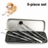 Professional Dental Tools For Dogs - Stainless Steel Tartar Remover, Scaler, And Scraper For Effective Oral Care