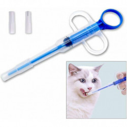 Pet Medicine Dispenser with 2 Soft Silicone Tips Feeding Kit for Dogs Cats Baby Animals