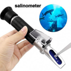 Salinity Refractometer Salt Water Tester For Sea Water Aquarium Tank Marine Industry