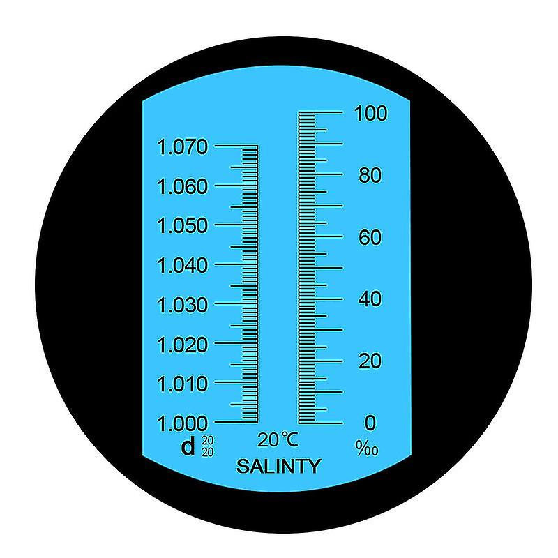 Salinity Refractometer Salt Water Tester For Sea Water Aquarium Tank Marine Industry
