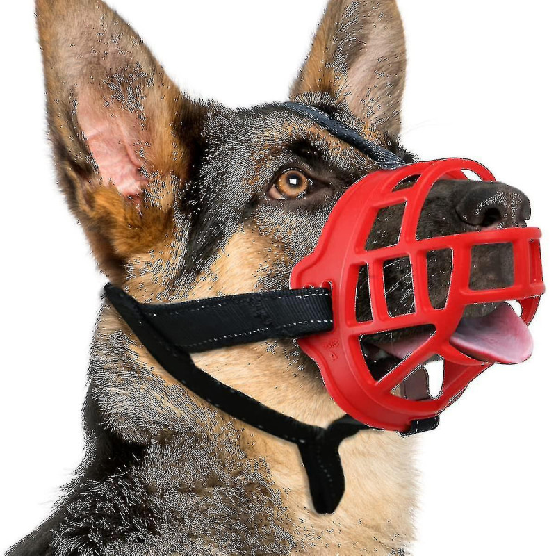 Muselière pour chien, muselière en silicone pour petits chiens de taille moyenne, muselière à cage souple pour [...]