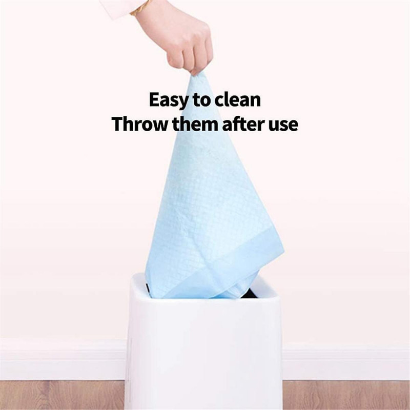 Rabbit , Pet Toilet/ Potty Training Pads, Absorbent Disposable Diaper for Hedgehog L