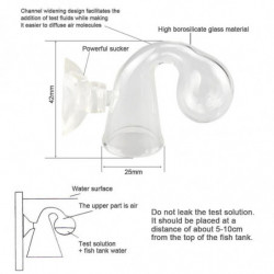 Fish Tank Co2 Monitor Glass Drop Checker Ph Long Term Indicator Monitor