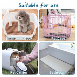 Rabbit , Pet Toilet/ Potty Training Pads, Absorbent Disposable Diaper for Hedgehog L