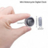 Horloge de moto de 2-pack, universal digital étanche et antichoc Stick sur horloge de moto, stick sur horloge numérique