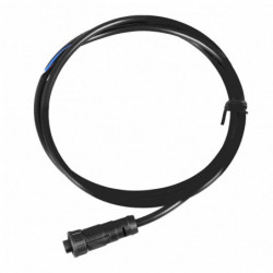 E7 3 Core Female Plug Straight Molded Plug Unshielded Waterproof Plastic Shell Connector for LED Display Monitor