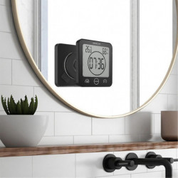 Shower Clock Waterproof Digital Timer With Suction Cup