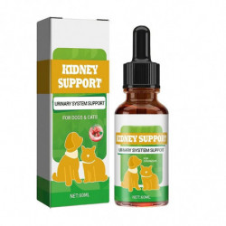 Huile de canneberge pour le soutien de la vessie du chien Supplément des voies urinaires pour chiot chaton