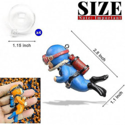 Aquarium Decorationslovely Diver Fish Tank Decorationsfloating Device Fish Tank Accessoriessuitable For All Kinds [...]