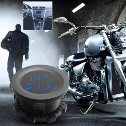 New Digital Dual Temperature Display And Modified Voltmeter Test Display Meter Digital Voltage Measurement Two-digit