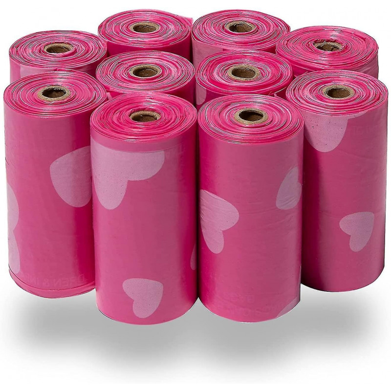 Sacs à crottes pour chiens résistants à la déchirure et sacs à déchets pour chiens