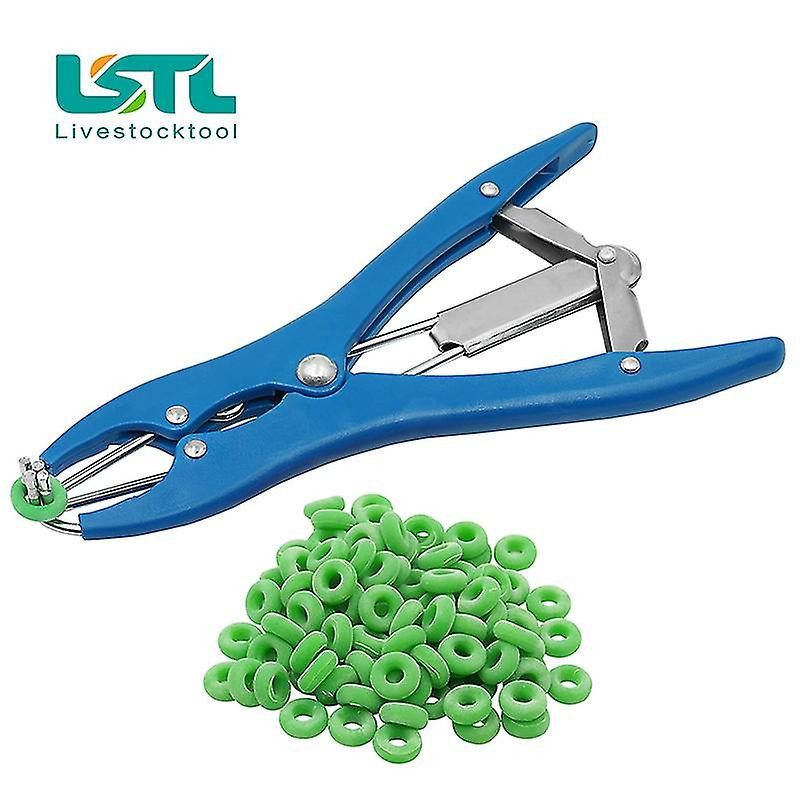 Pinces à castrer les porcs d’élevage et Anneaux en caoutchouc Enlèvement de la queue des animaux Porcs Mouton [...]