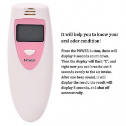 Portable Détecteur de mauvaise haleine Fournitures de testeur d’hygiène buccale