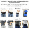 Tactical belly gun holster belt concealed carry waist band pistol holder