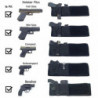 Tactical belly gun holster belt concealed carry waist band pistol holder