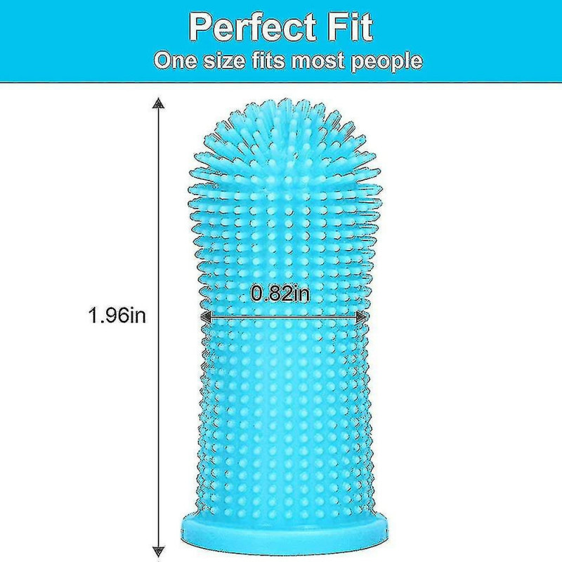 Pet Toothbrush, Dog Toothbrush, Cat Toothbrush, Silicone Pet Finger Toothbrush