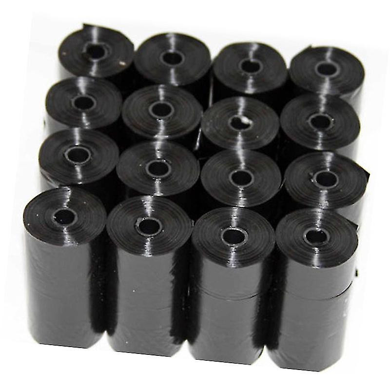20 Rolls Black Pet Poop Bags Cat Dog Puppy Waste Pick Up Clean Bag